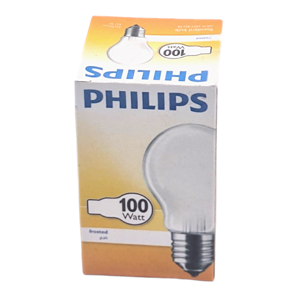 AMPOULE E27 100W JAUNE PHILIPS