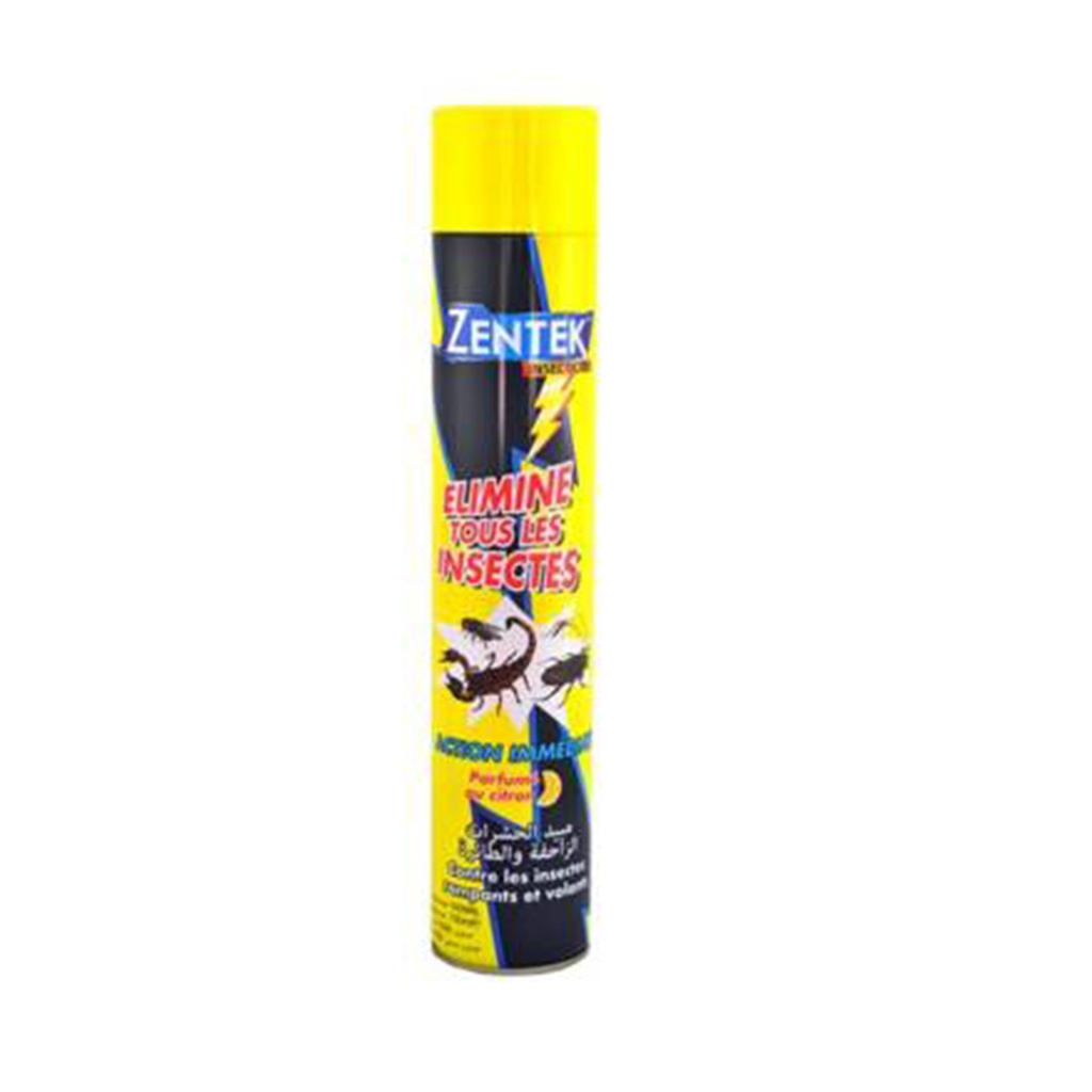 AEROSOL INS 750 ml NET JAUNE ZENTEK