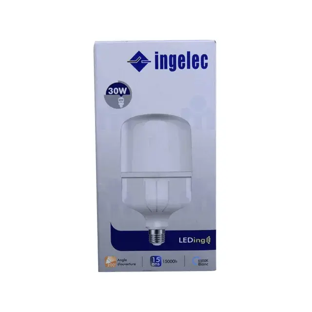 AMPOULE E27 LED 30W BLANC INGELEC