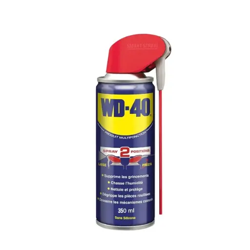 WD-40 350 ml – Spray Polyvalent pour Entretien, Dégrippage et Protection Anti-Rouille