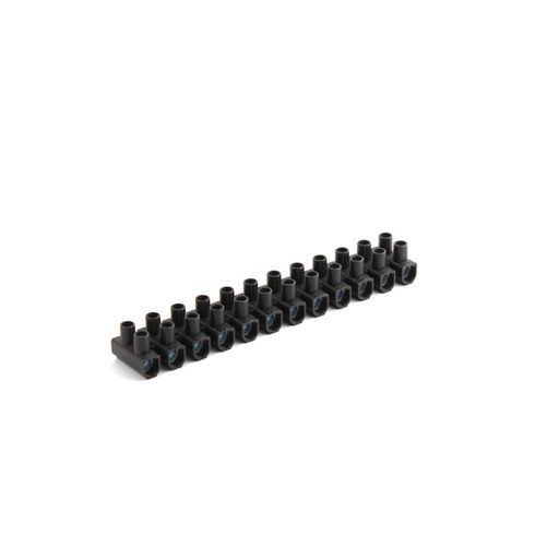 [ELE5105] BARRETTE DOMINO 06 MM NOIR INGELEC