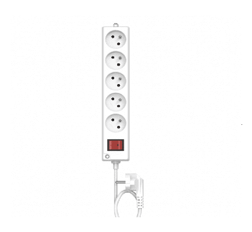 [ELE52023] RALLONGE 5 PRISES 3m (2P+T) INGELEC